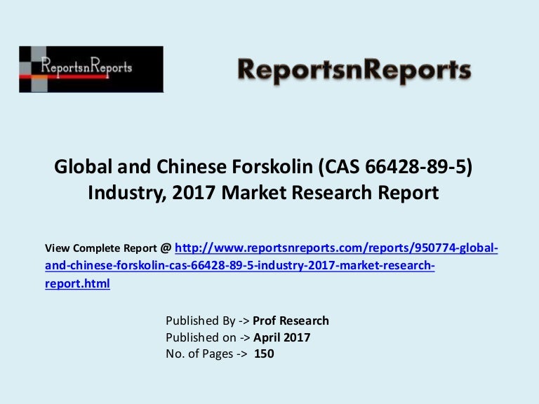 Forskolin market